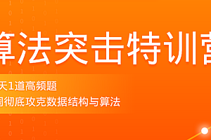 拉钩算法突击训练营