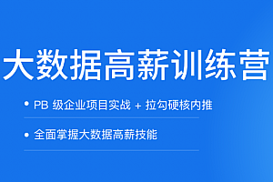 拉勾大数据高新训练营