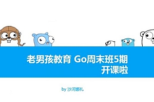 带你21周搞定Go语言 (老男孩5期),视频教程百度云盘下载 (25.4G)