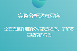 恶意代码分析实战,价值千元