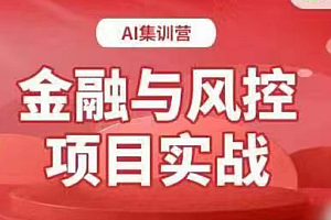 小象-金融风控项目实战|独家精品|完结MP4