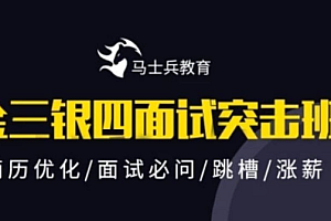 MSB 金三银四面试突击班|完结高清|跳槽必备