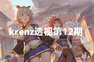 krenz 透视与结构12期  K大绘画课程视频+素材 价值千元