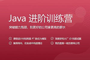 Java进阶训练营6期,15周完整版视频+资料,价值2999