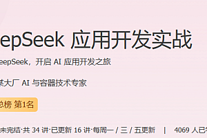 DeepSeek应用开发实战
