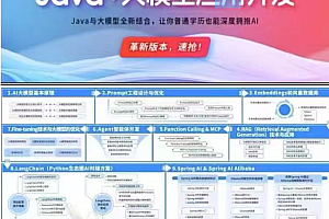 2025年尚硅谷Java+AI大模型应用开发革新版本课程